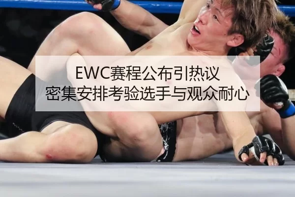 EWC赛程公布引热议 密集安排考验选手与观众耐心